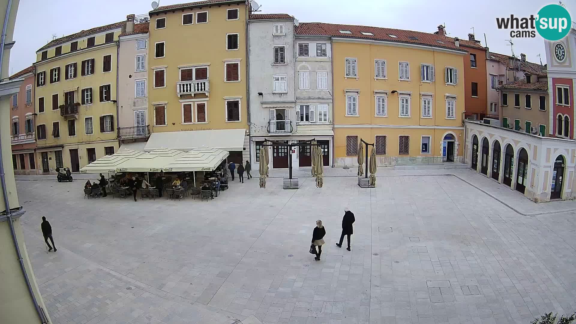 Rovinj Center Webcam – Main Square