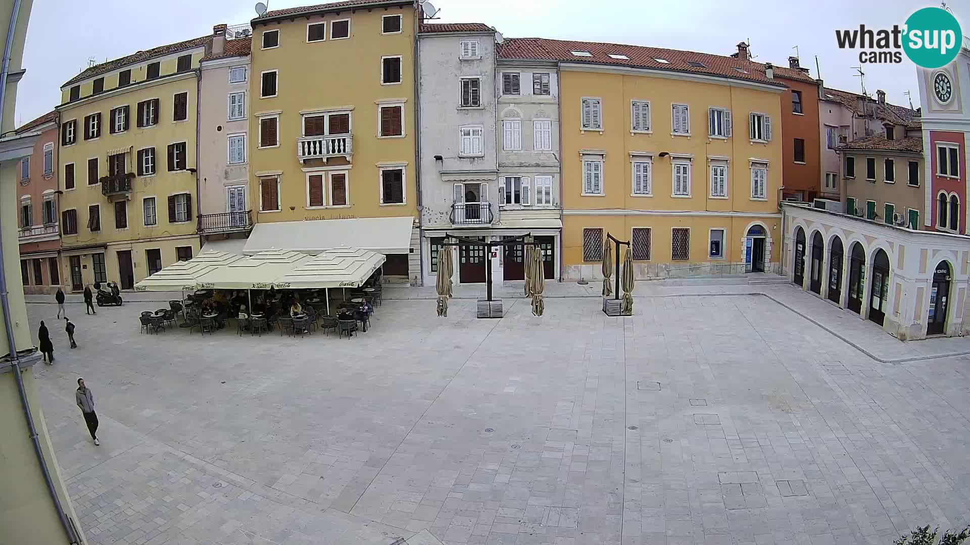 Webcam Rovinj Centre – Place Principale