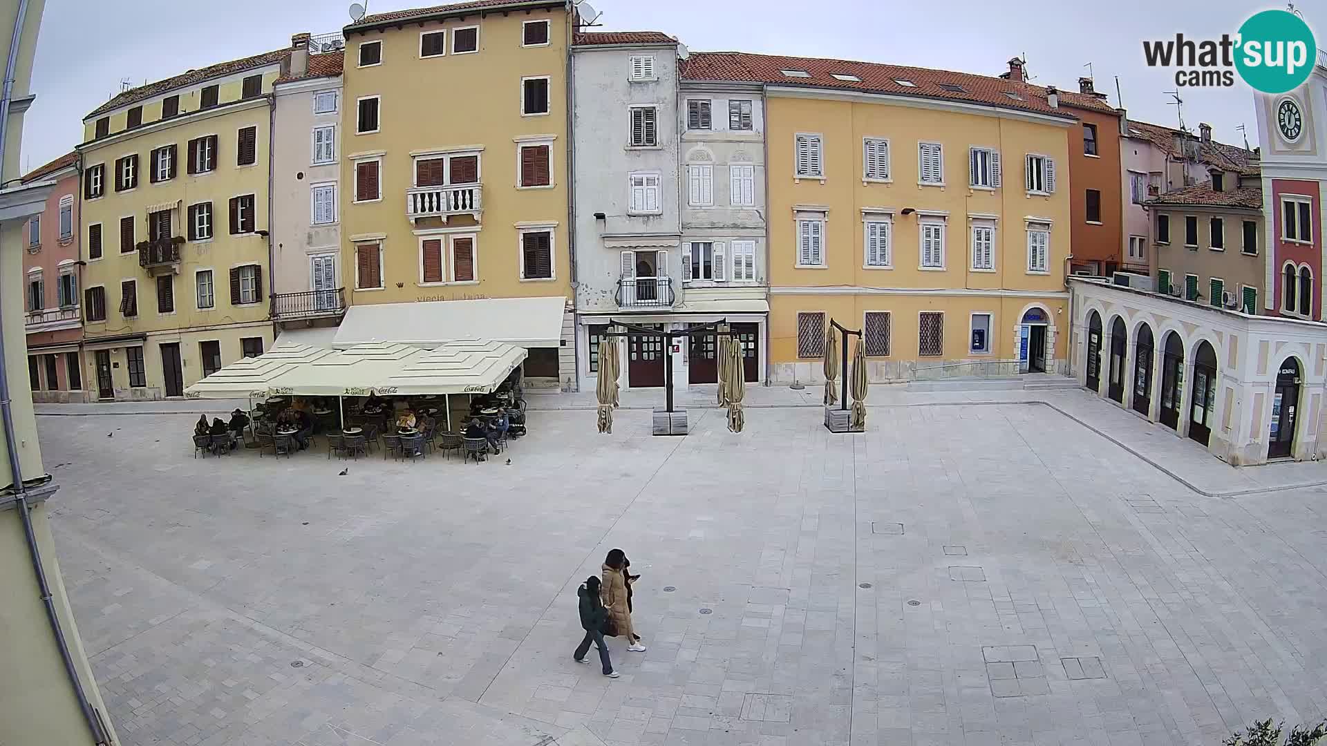 Webcam Rovinj Centre – Place Principale