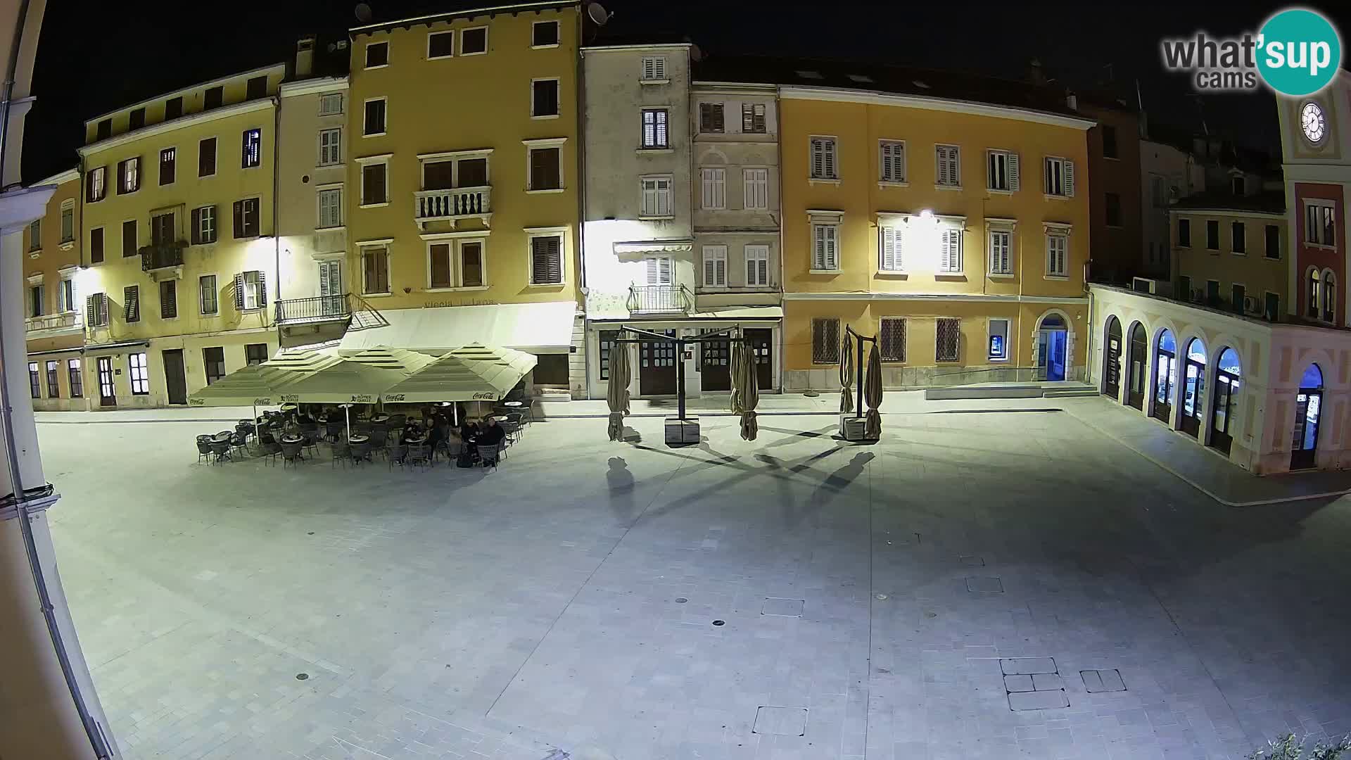 Webcam Rovinj Zentrum – Hauptplatz in Echtzeit