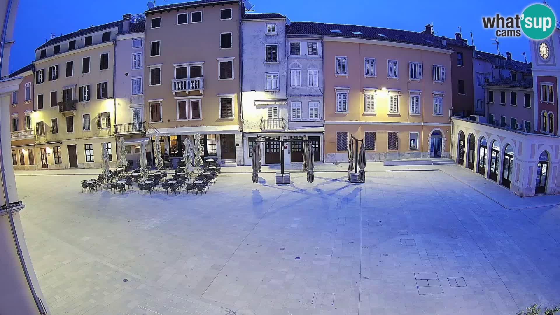 Webcam Rovinj Center – Plaza Principal