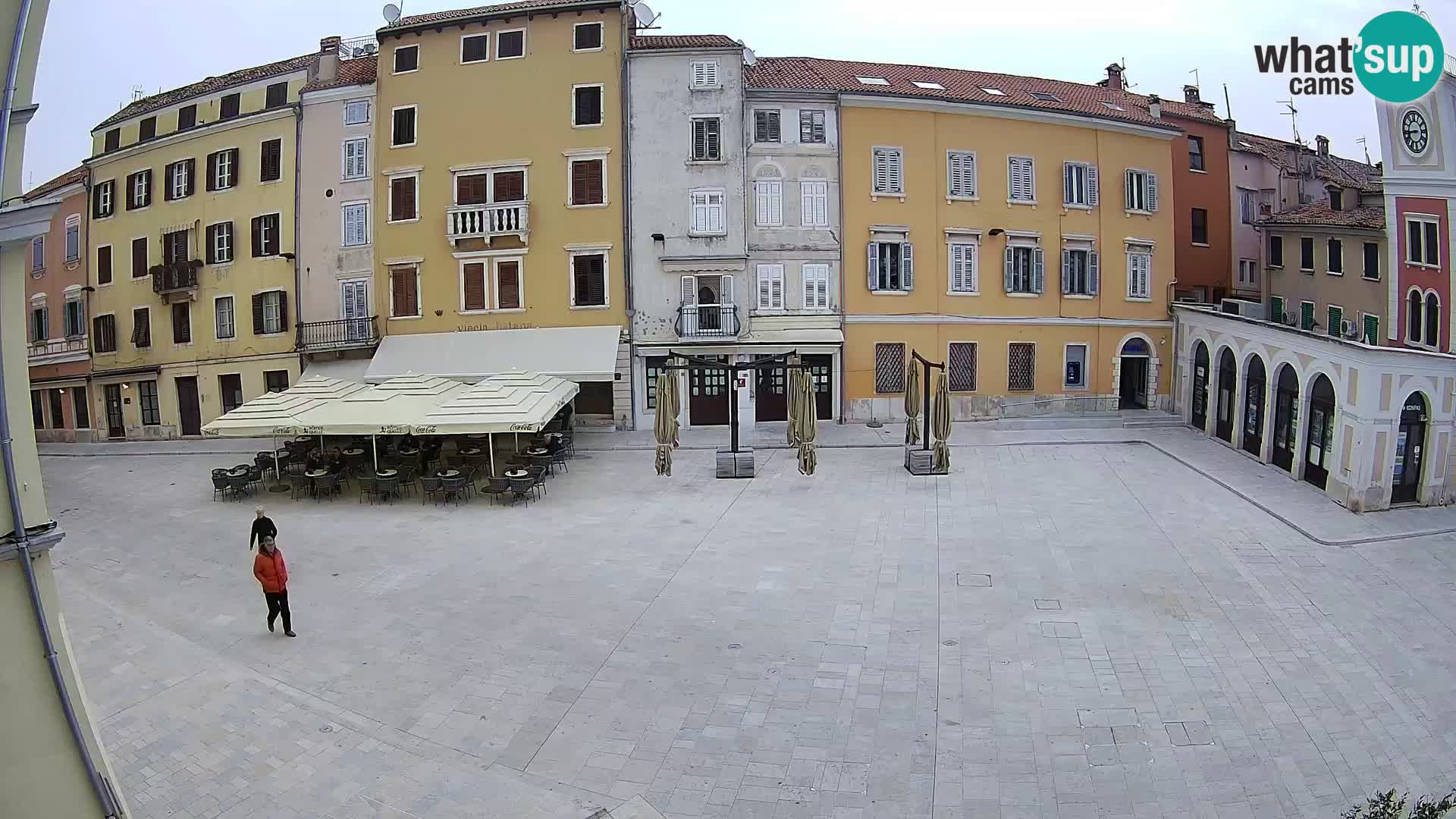 Spletna kamera Rovinj Center – Glavni trg