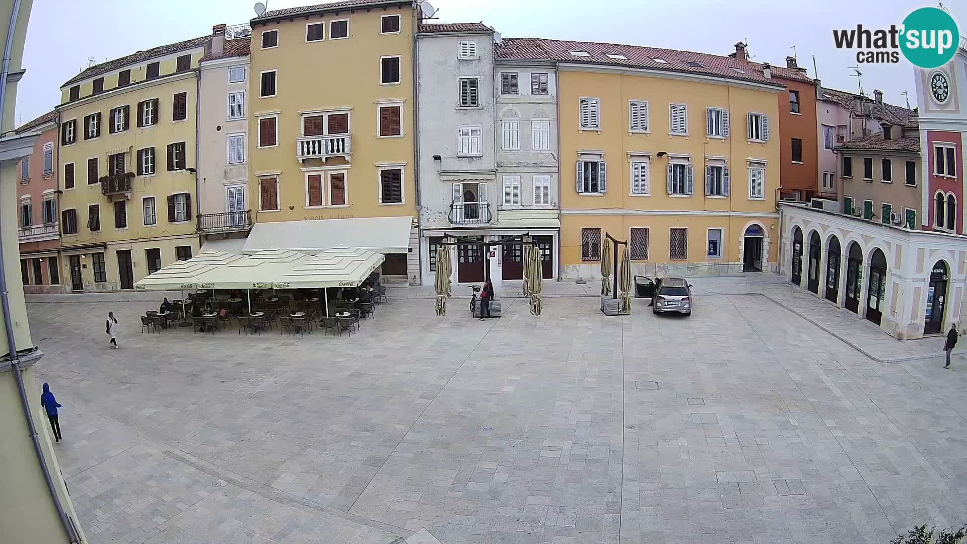 Webcam Rovinj Zentrum – Hauptplatz in Echtzeit