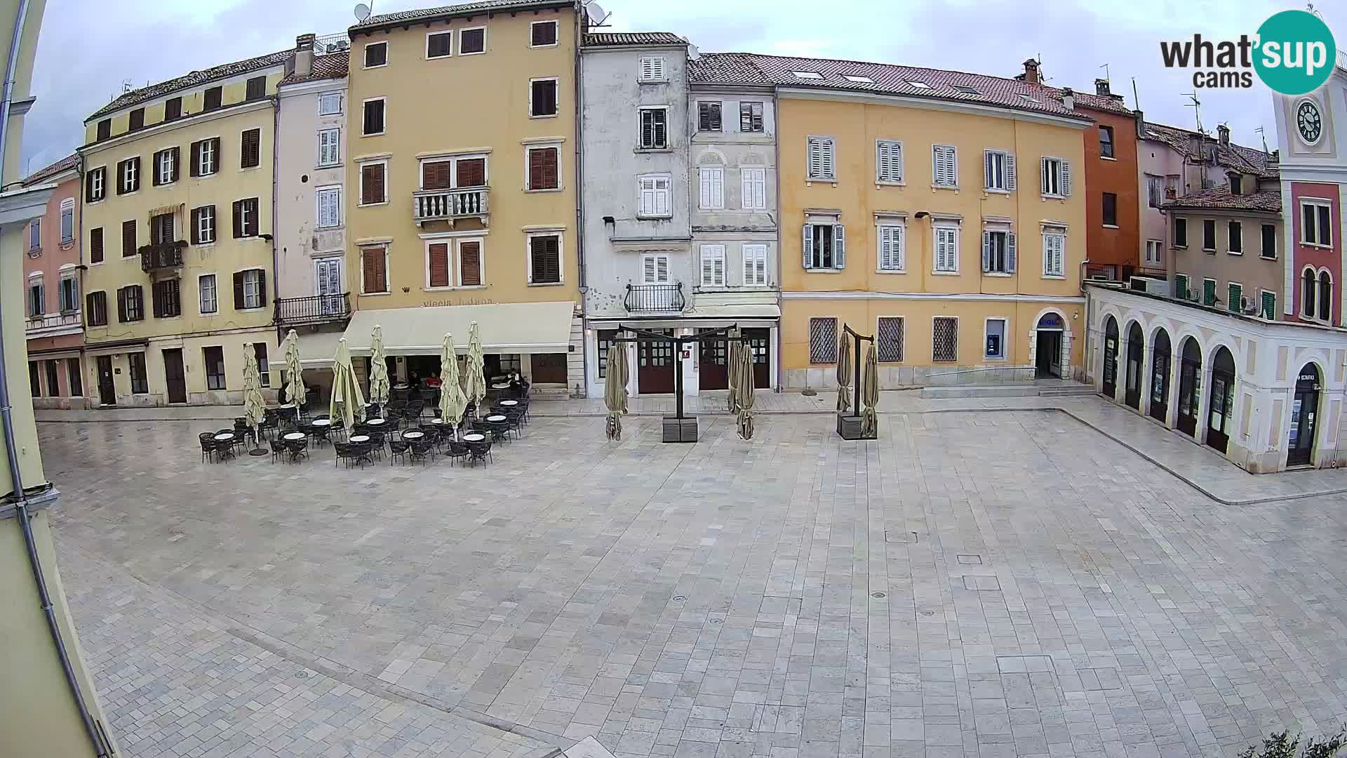 Webcam Rovinj Center – Plaza Principal