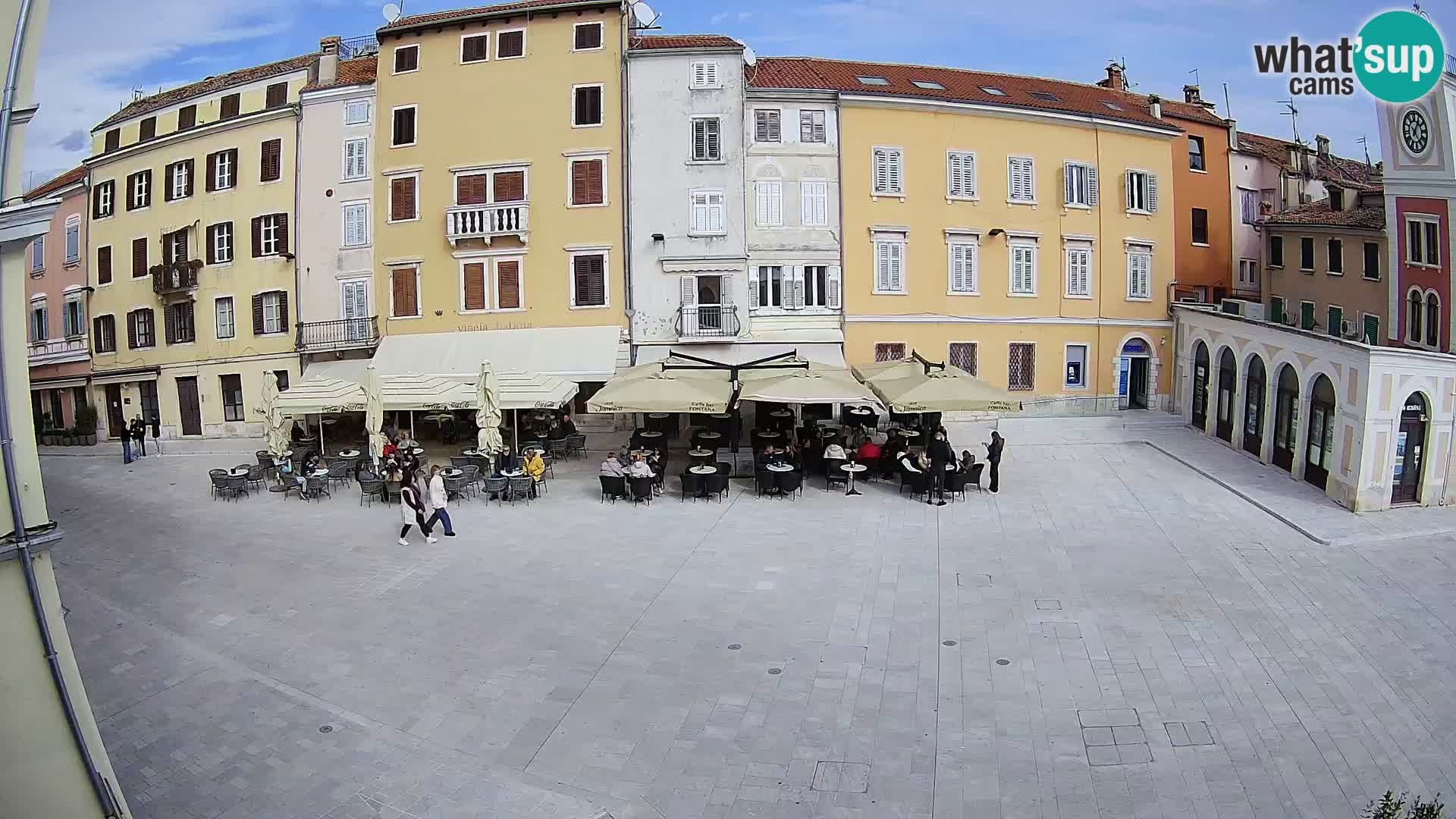 Webcam Rovinj Centre – Place Principale