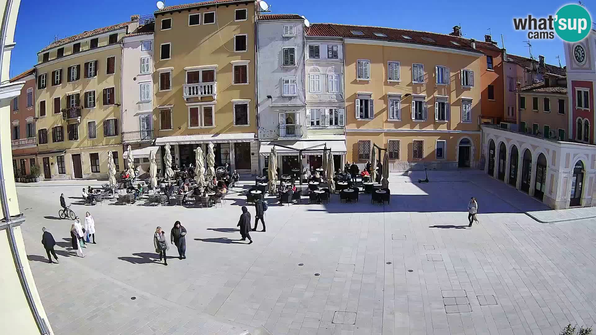 Rovinj Center Webcam – Main Square