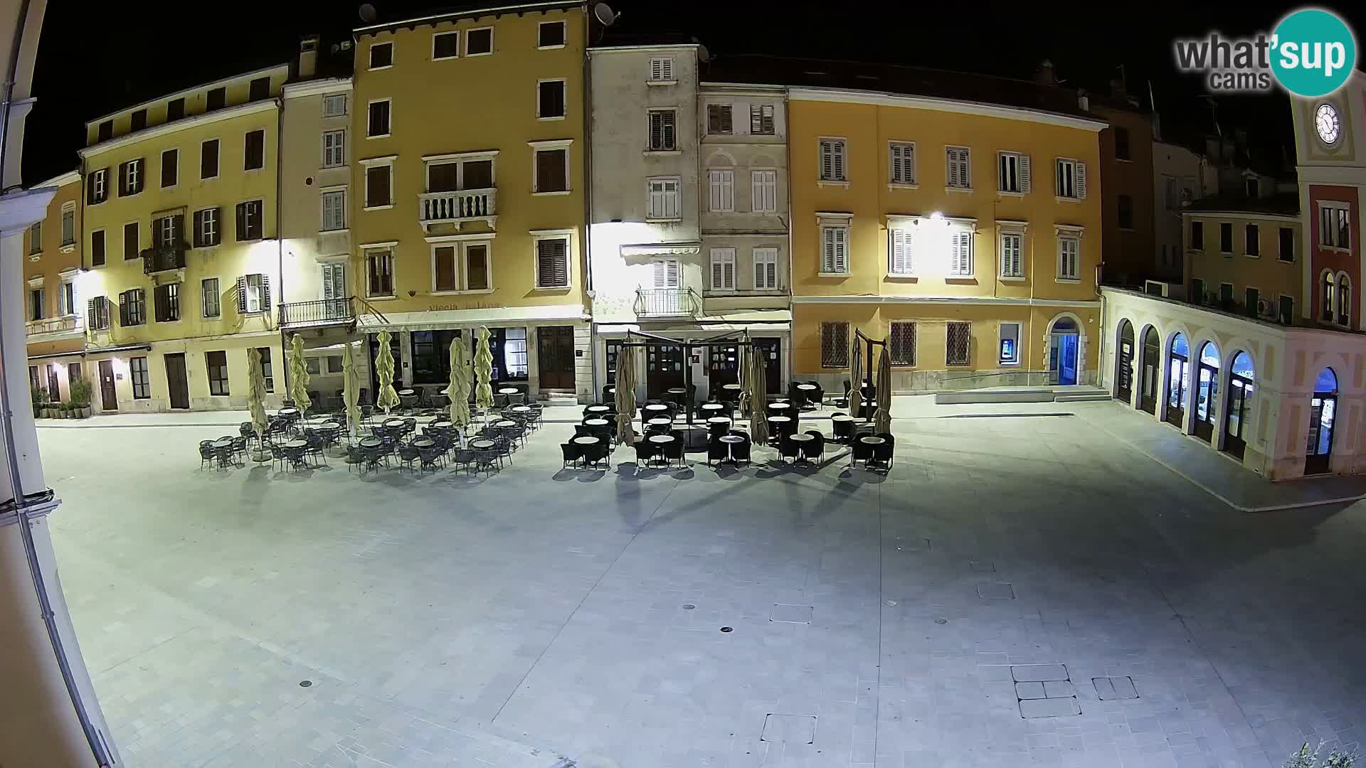 Webcam Rovinj Zentrum – Hauptplatz in Echtzeit