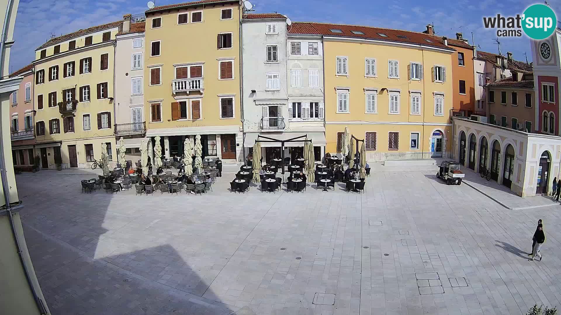 Spletna kamera Rovinj Center – Glavni trg