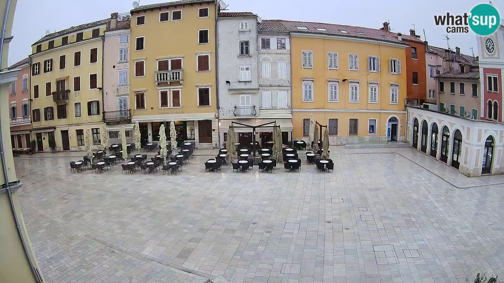 Webcam Rovinj Center – Plaza Principal