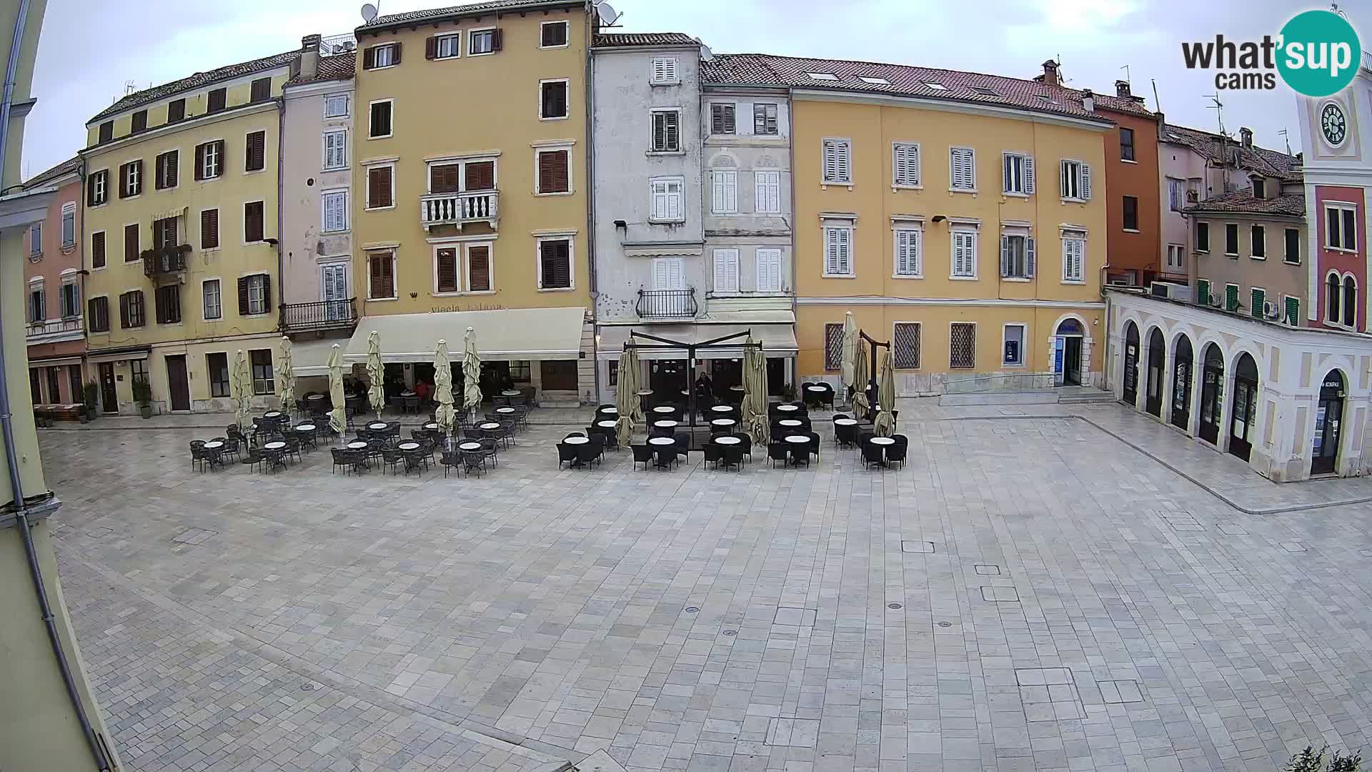 Webcam Rovinj Centre – Place Principale