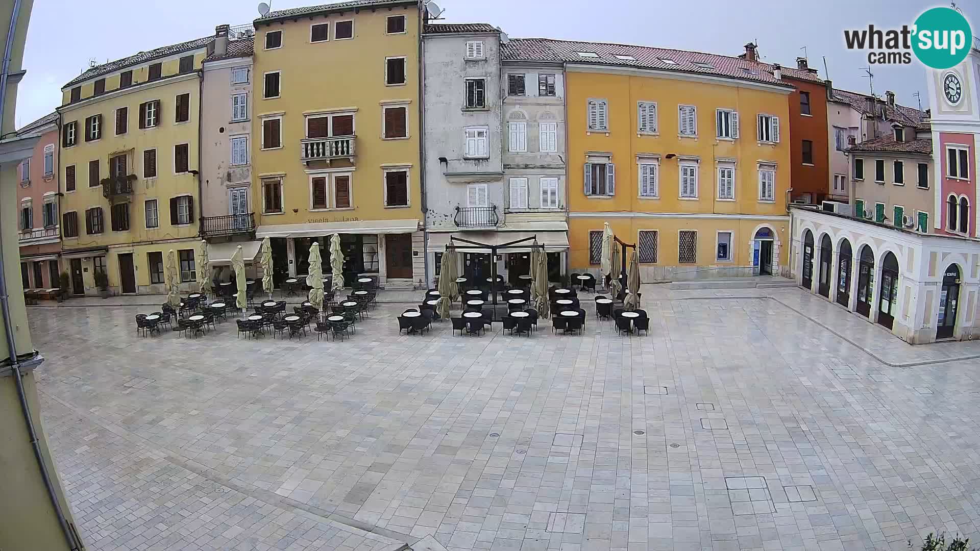 Webcam Rovinj Centre – Place Principale