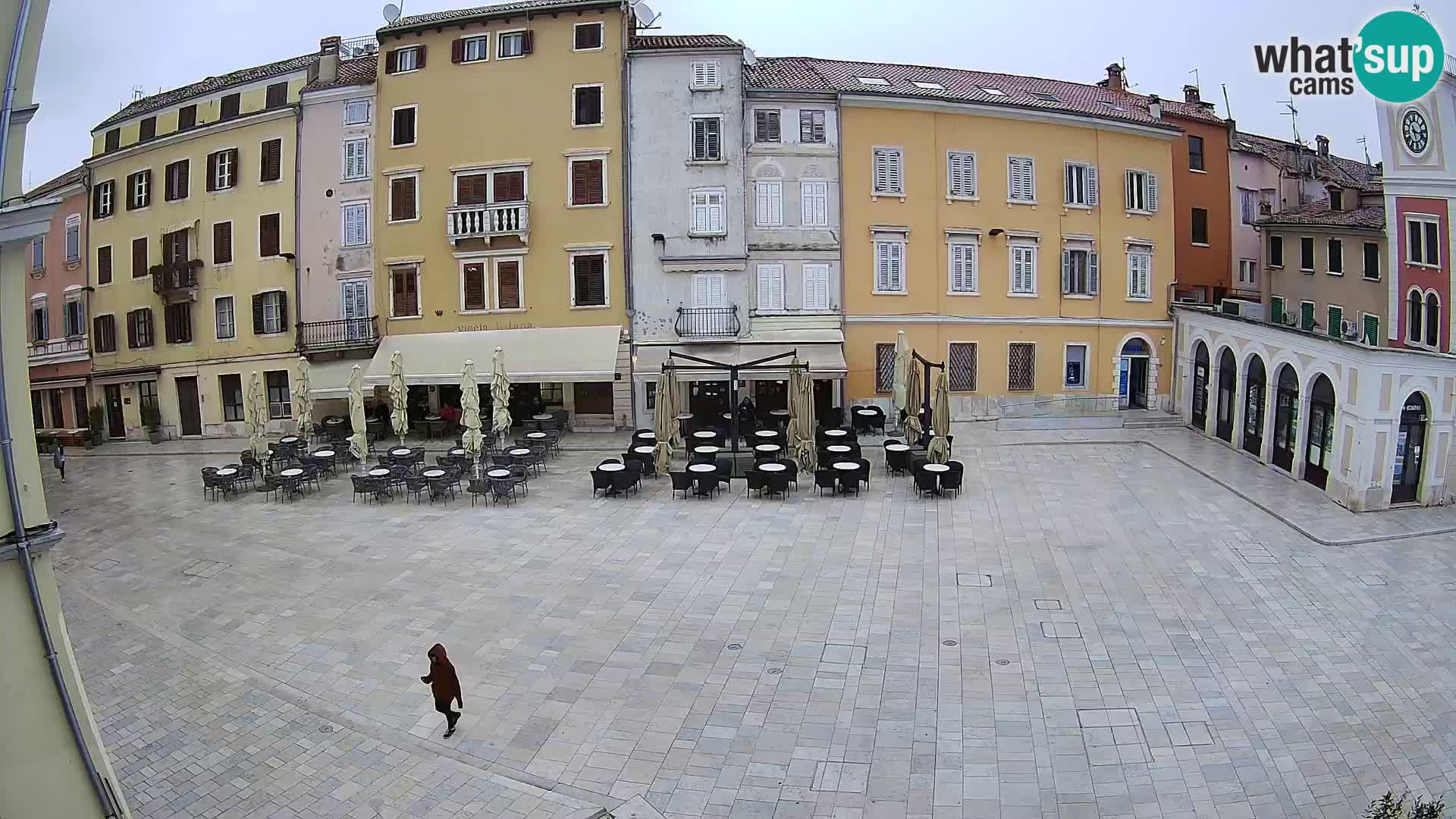 Webcam Rovinj Center – Plaza Principal