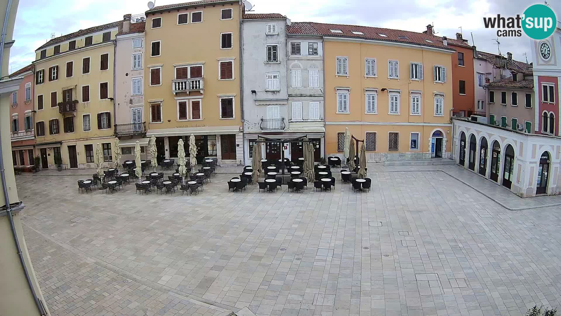 Rovinj Center Webcam – Main Square