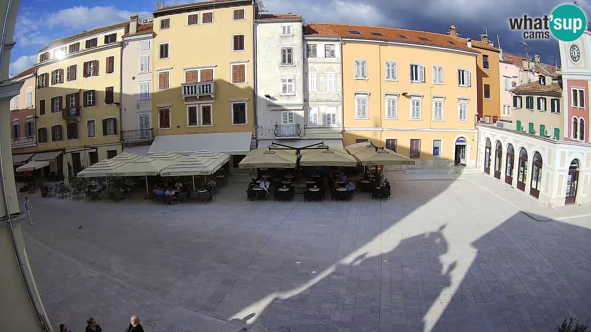 Spletna kamera Rovinj Center – Glavni trg