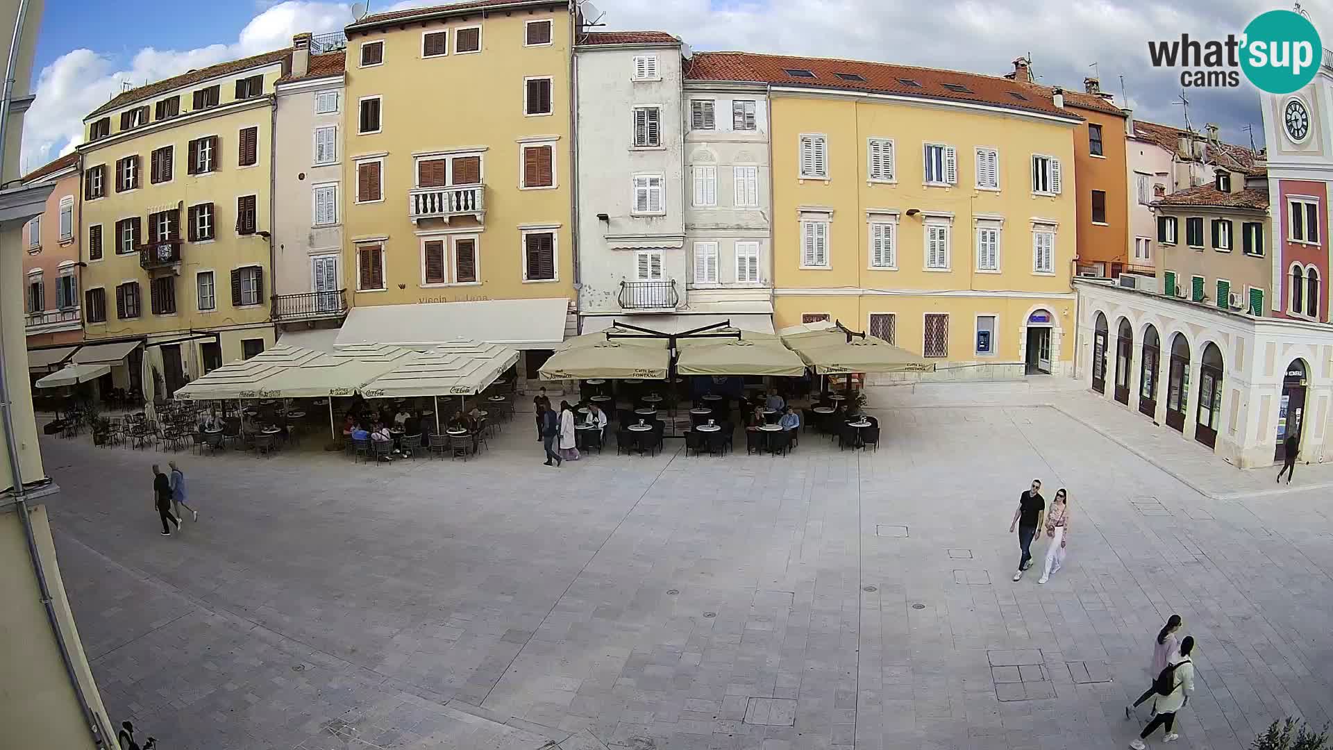 Rovinj Center Webcam – Main Square