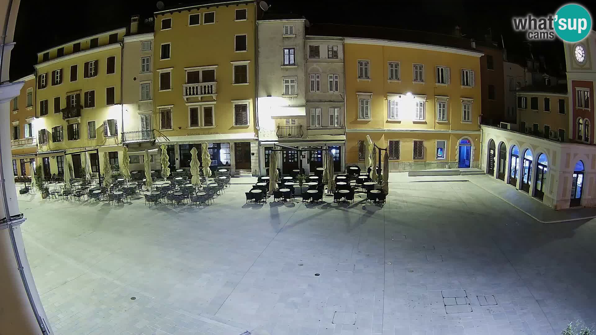 Webcam Rovinj Zentrum – Hauptplatz in Echtzeit