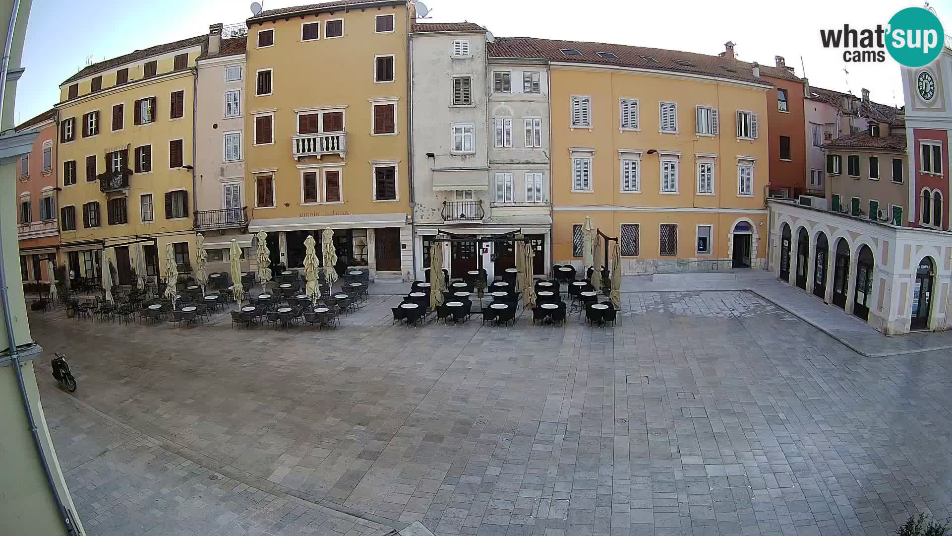Webcam Rovinj Zentrum – Hauptplatz in Echtzeit