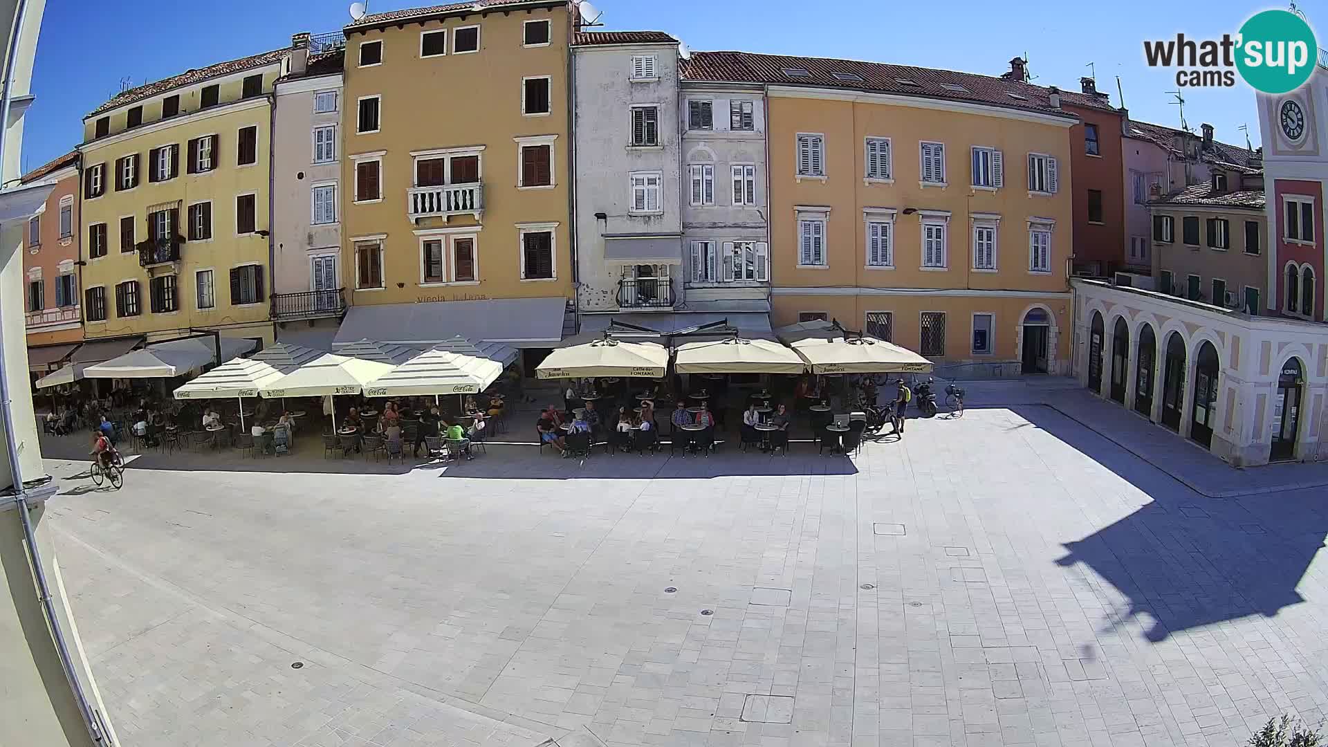 Rovinj Center Webcam – Main Square