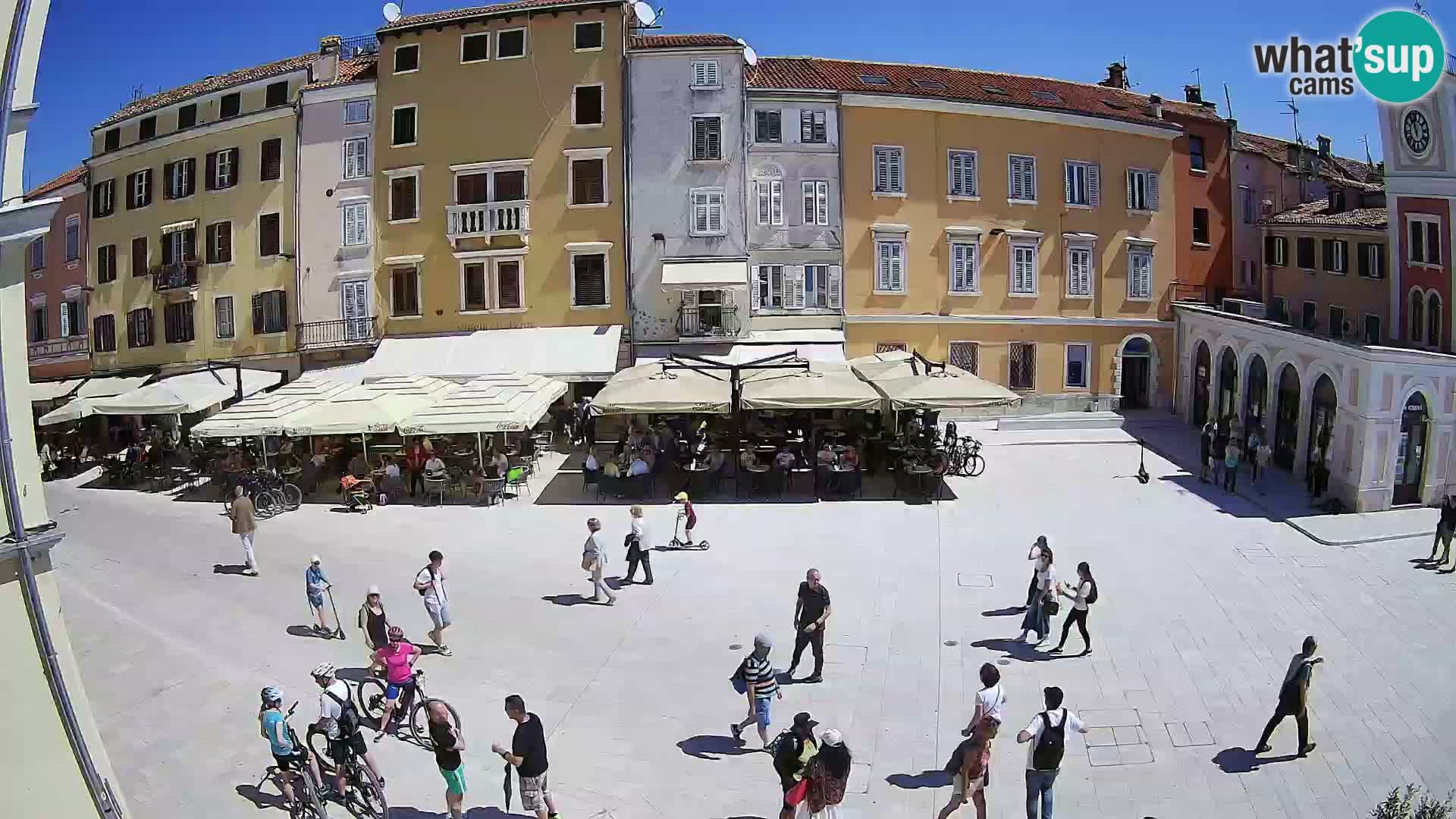 Rovinj Center Webcam – Main Square