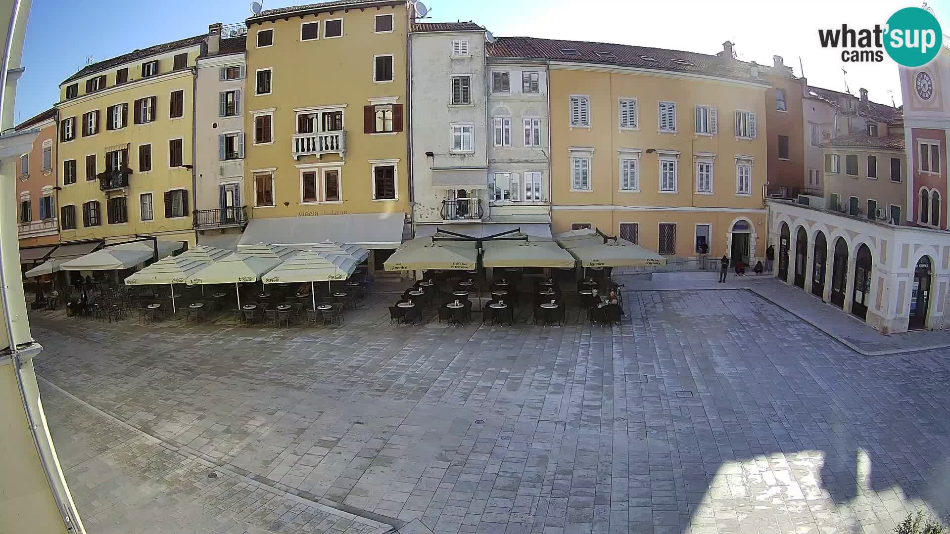 Webcam Rovinj Zentrum – Hauptplatz in Echtzeit