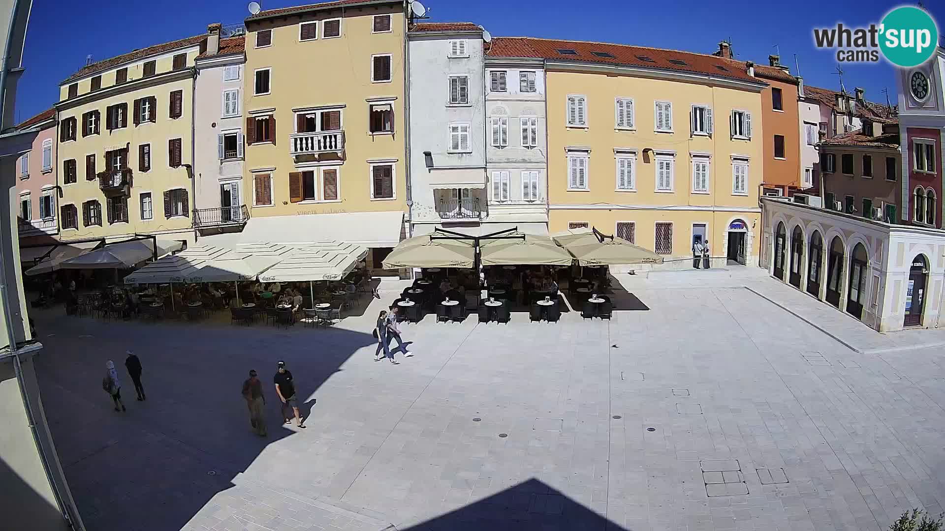 Rovinj Center Webcam – Main Square