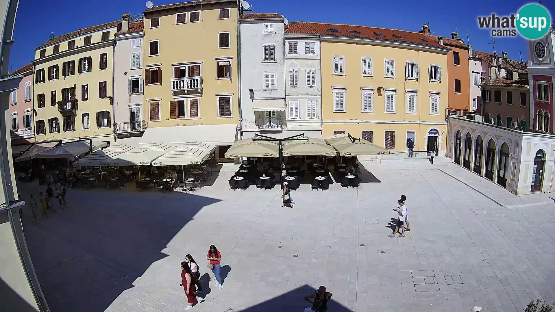 Rovinj Center Webcam – Main Square