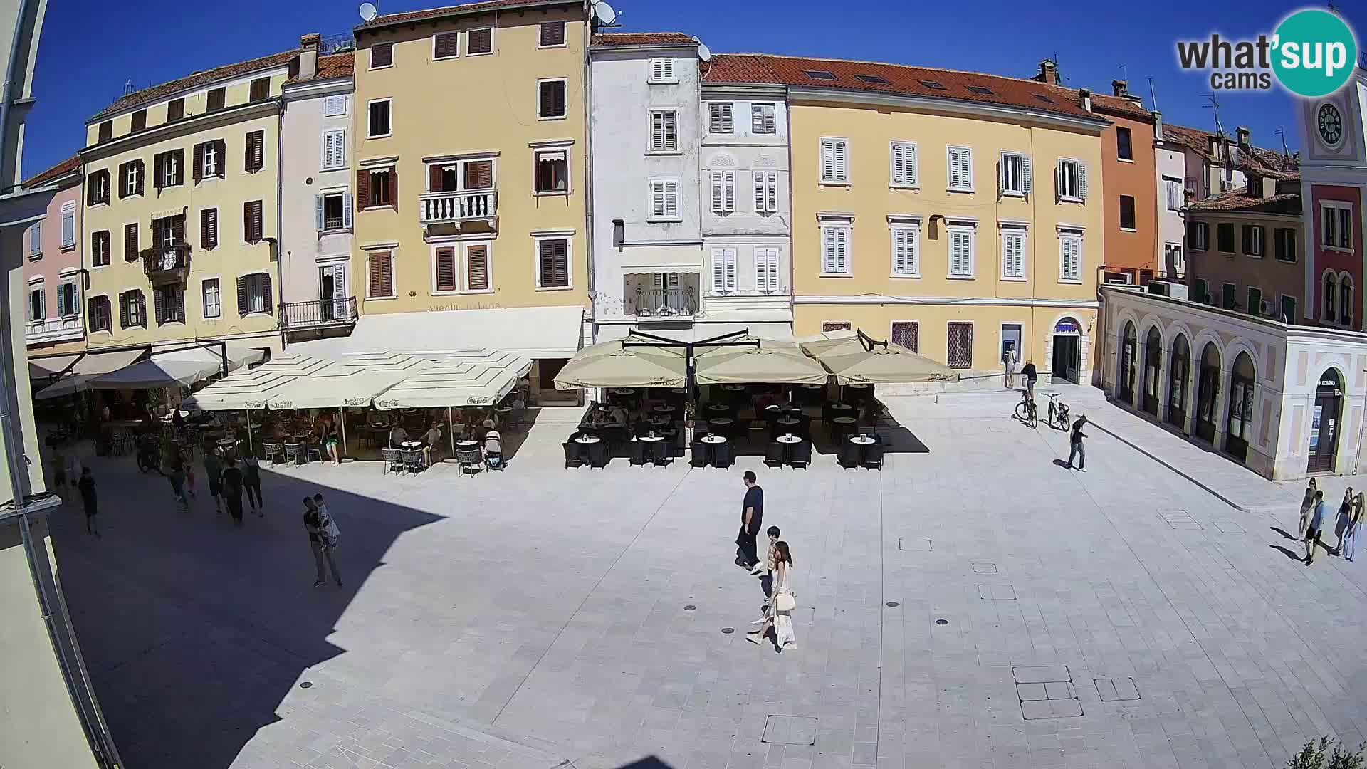 Spletna kamera Rovinj Center – Glavni trg