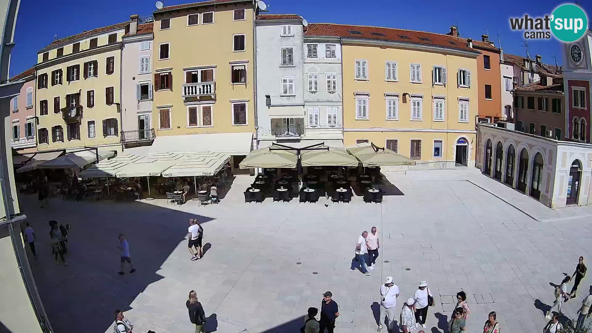 Webcam Rovinj Centre – Place Principale