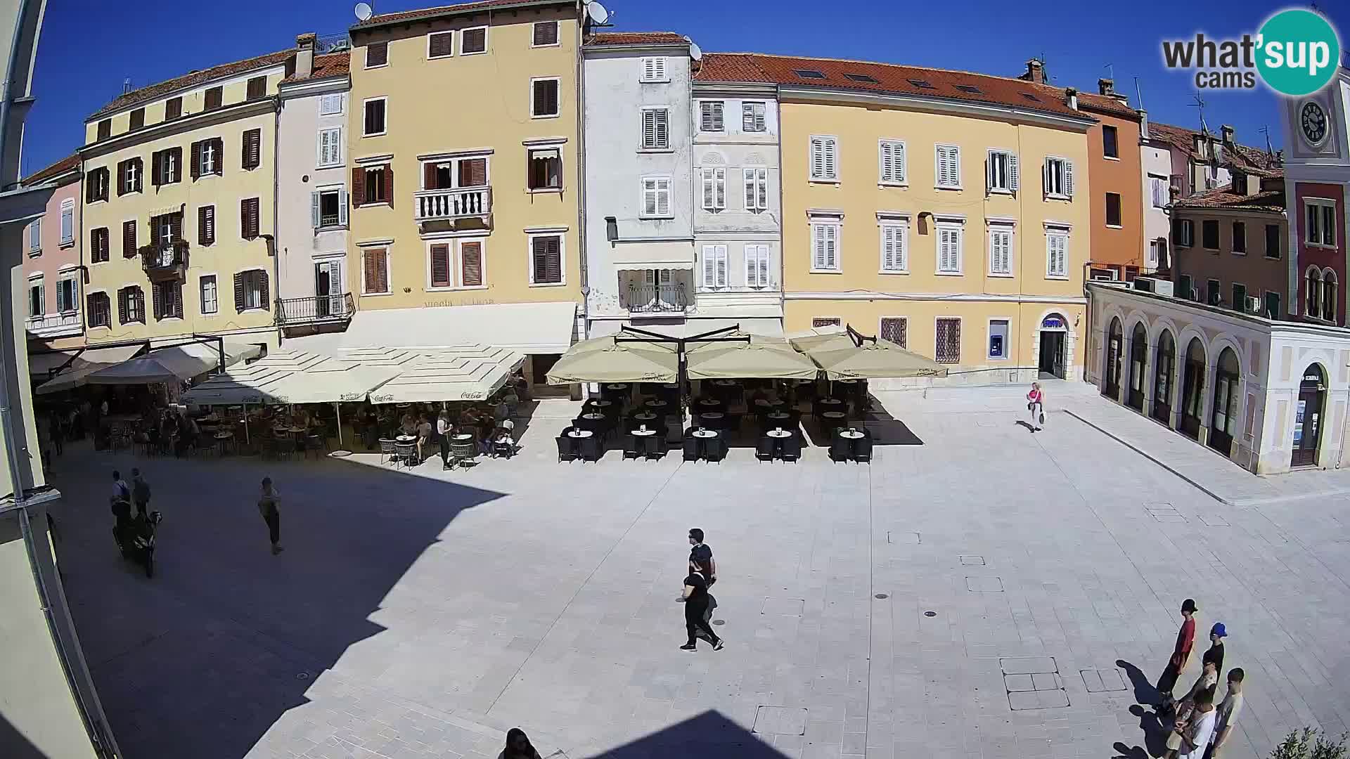 Webcam Rovinj Center – Plaza Principal