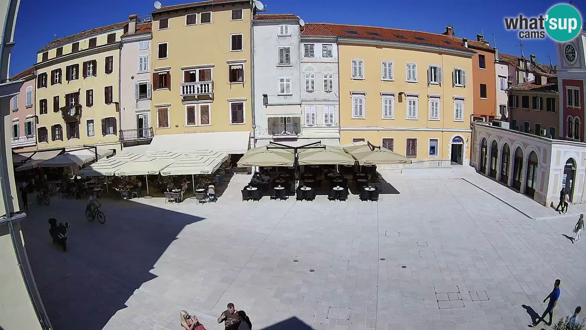 Spletna kamera Rovinj Center – Glavni trg