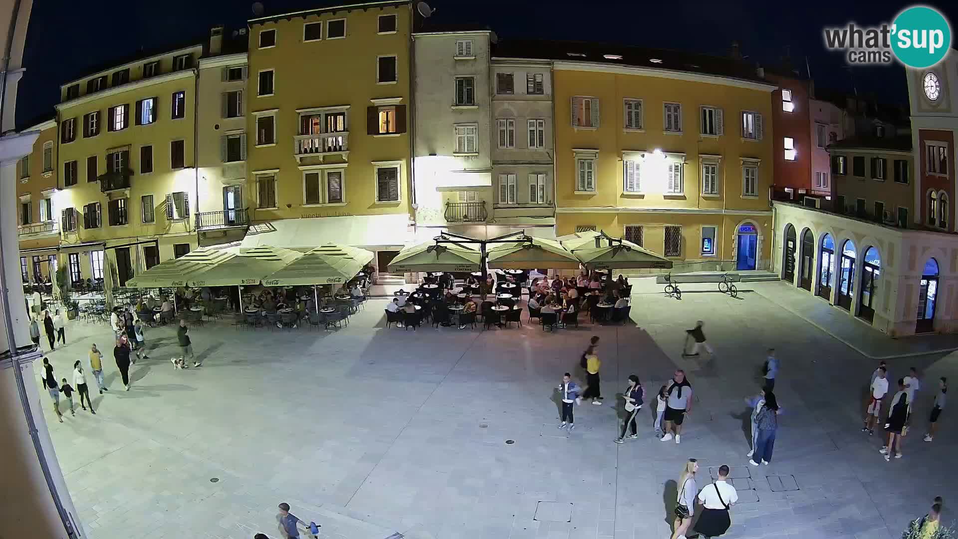 Webcam Rovinj Center – Plaza Principal