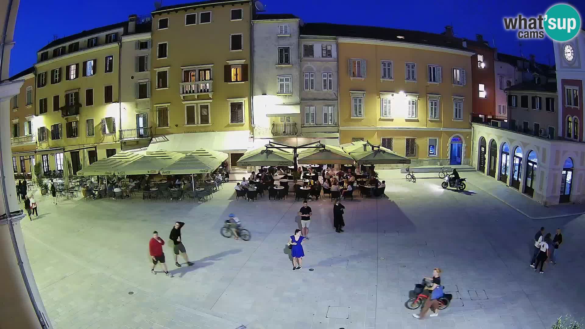 Webcam Rovinj Centre – Place Principale