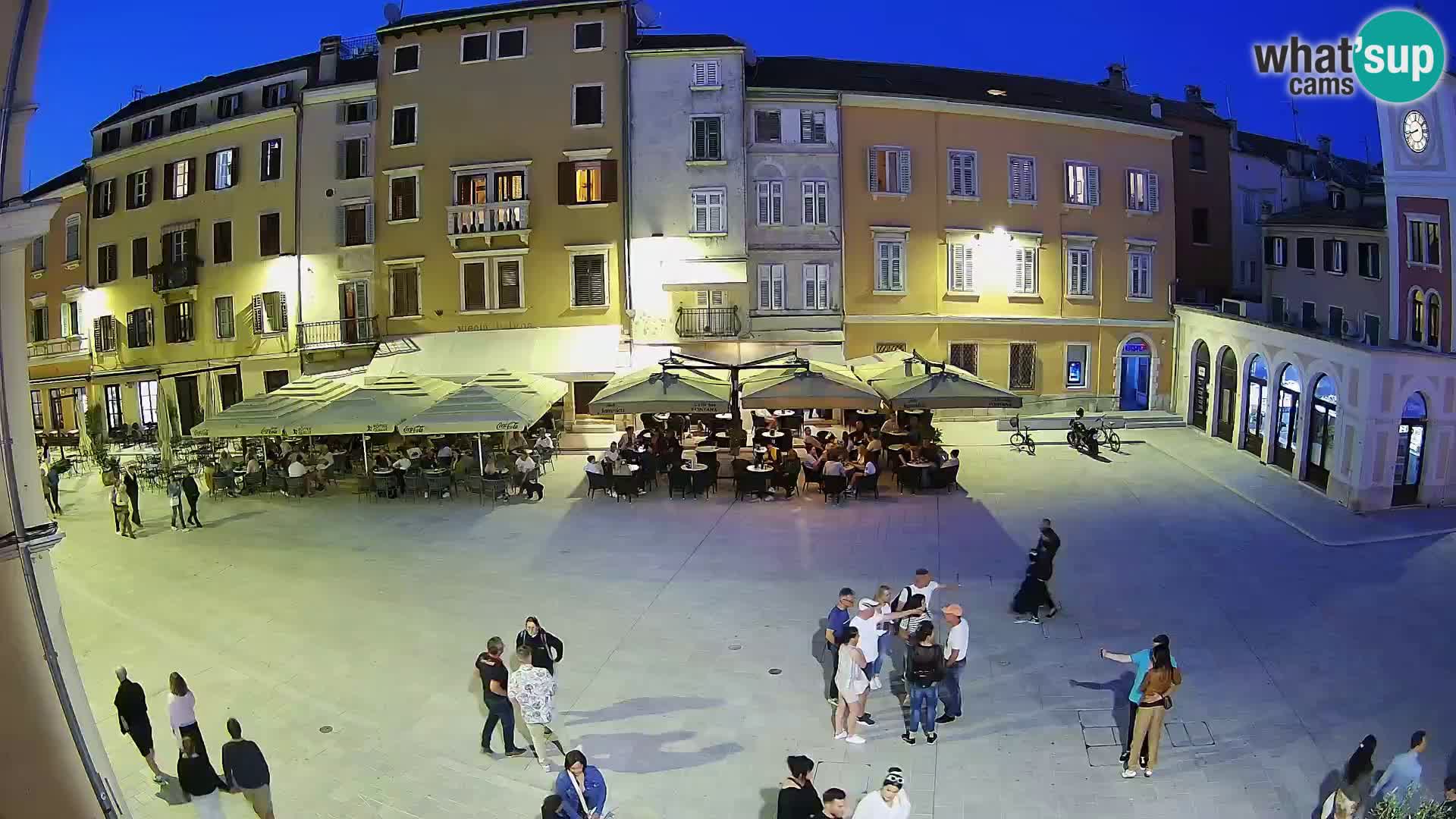 Webcam Rovinj Center – Plaza Principal