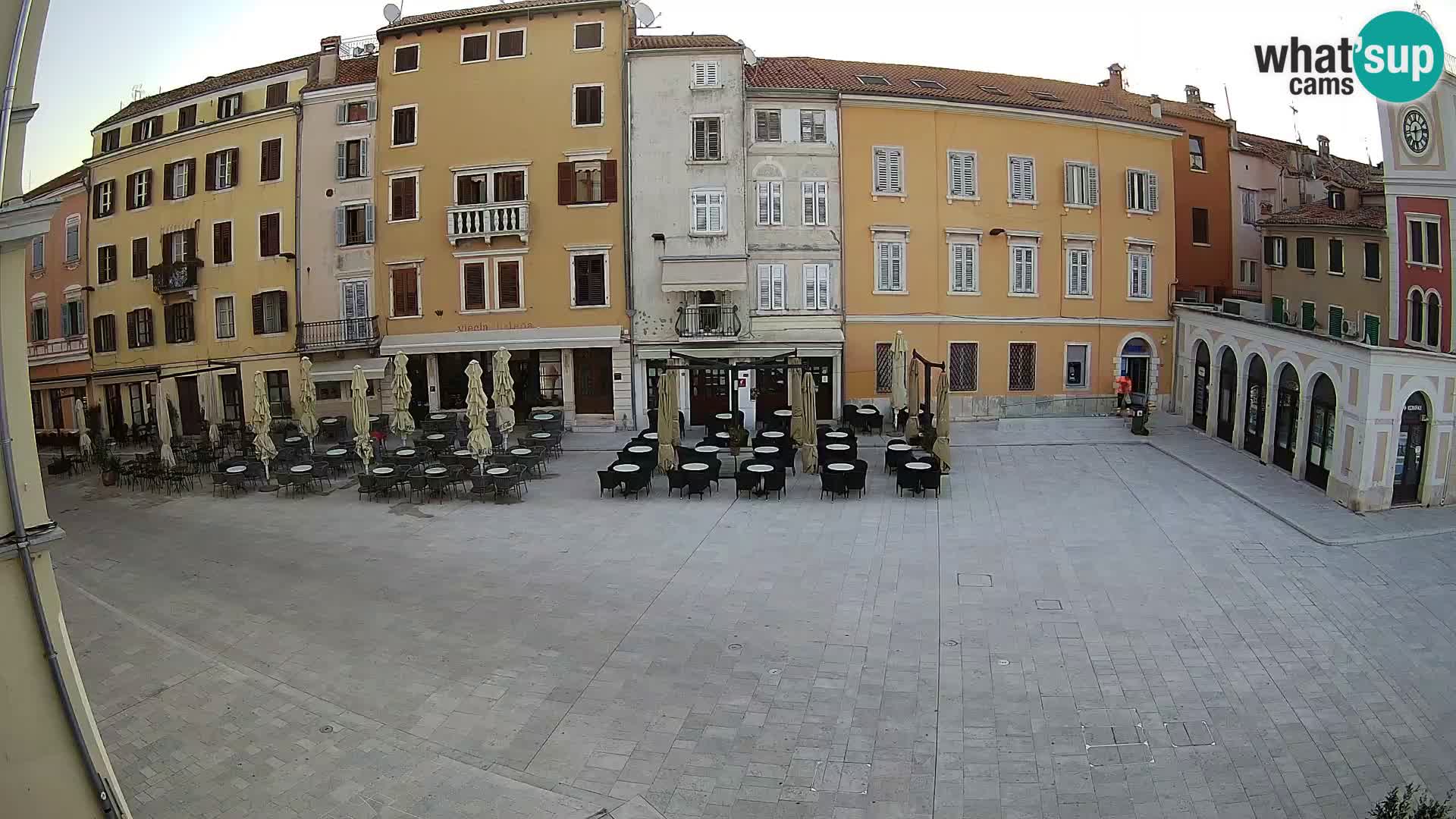 Webcam Rovinj Center – Plaza Principal