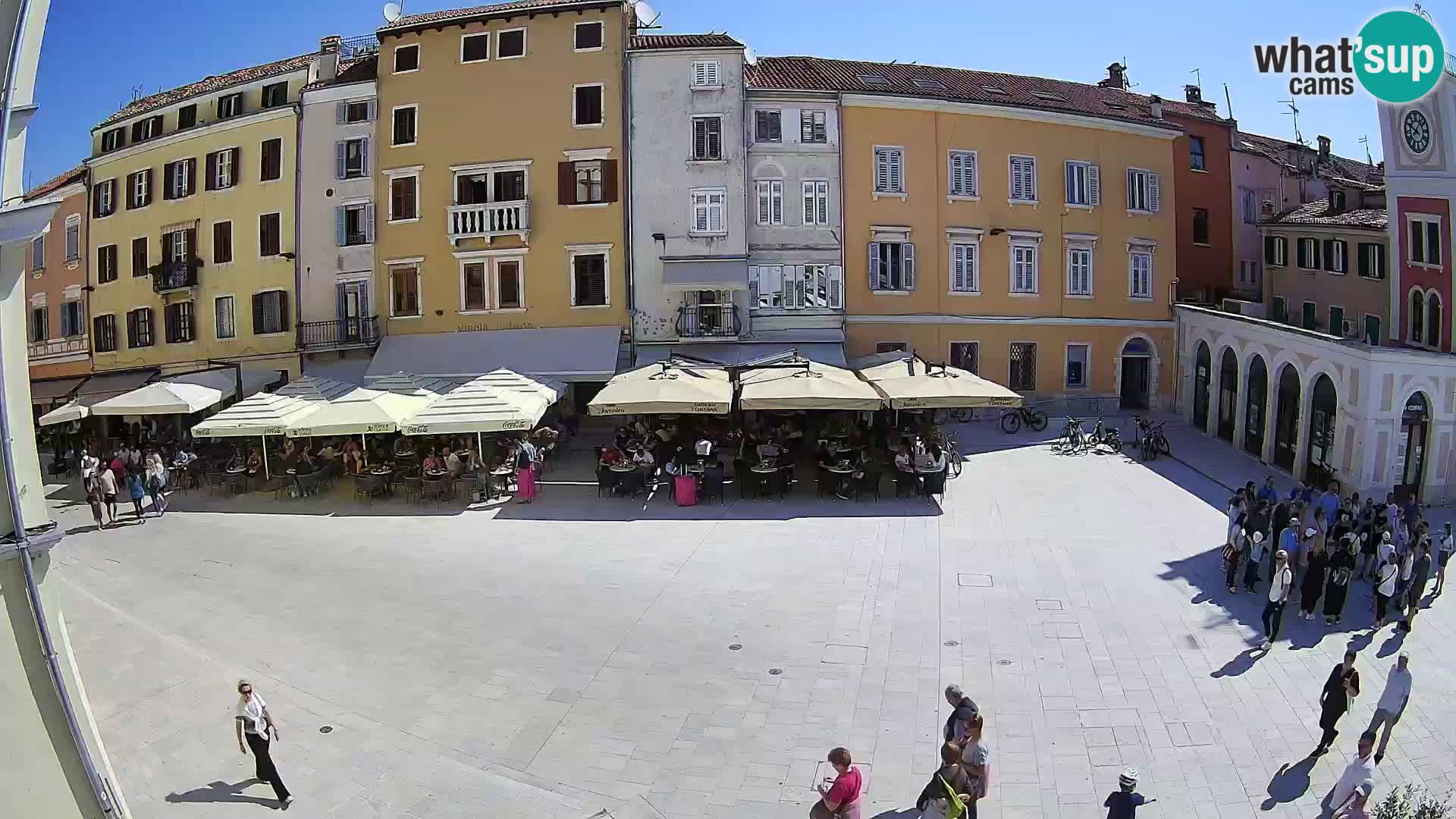 Rovinj Center Webcam – Main Square