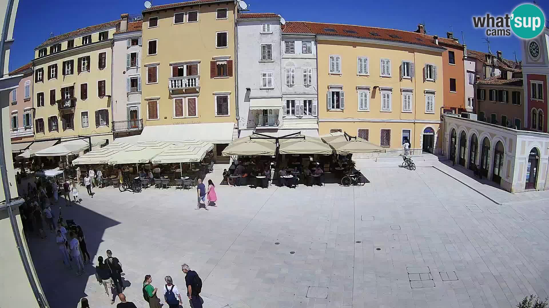 Rovinj Center Webcam – Main Square