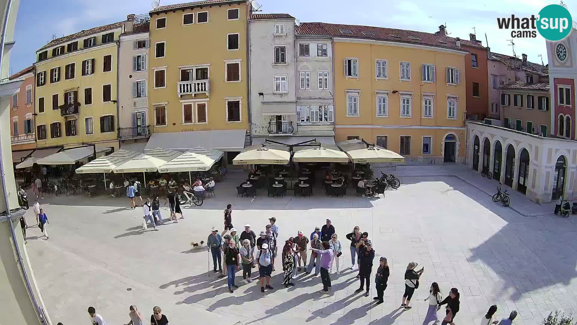 Rovinj Center Webcam – Main Square