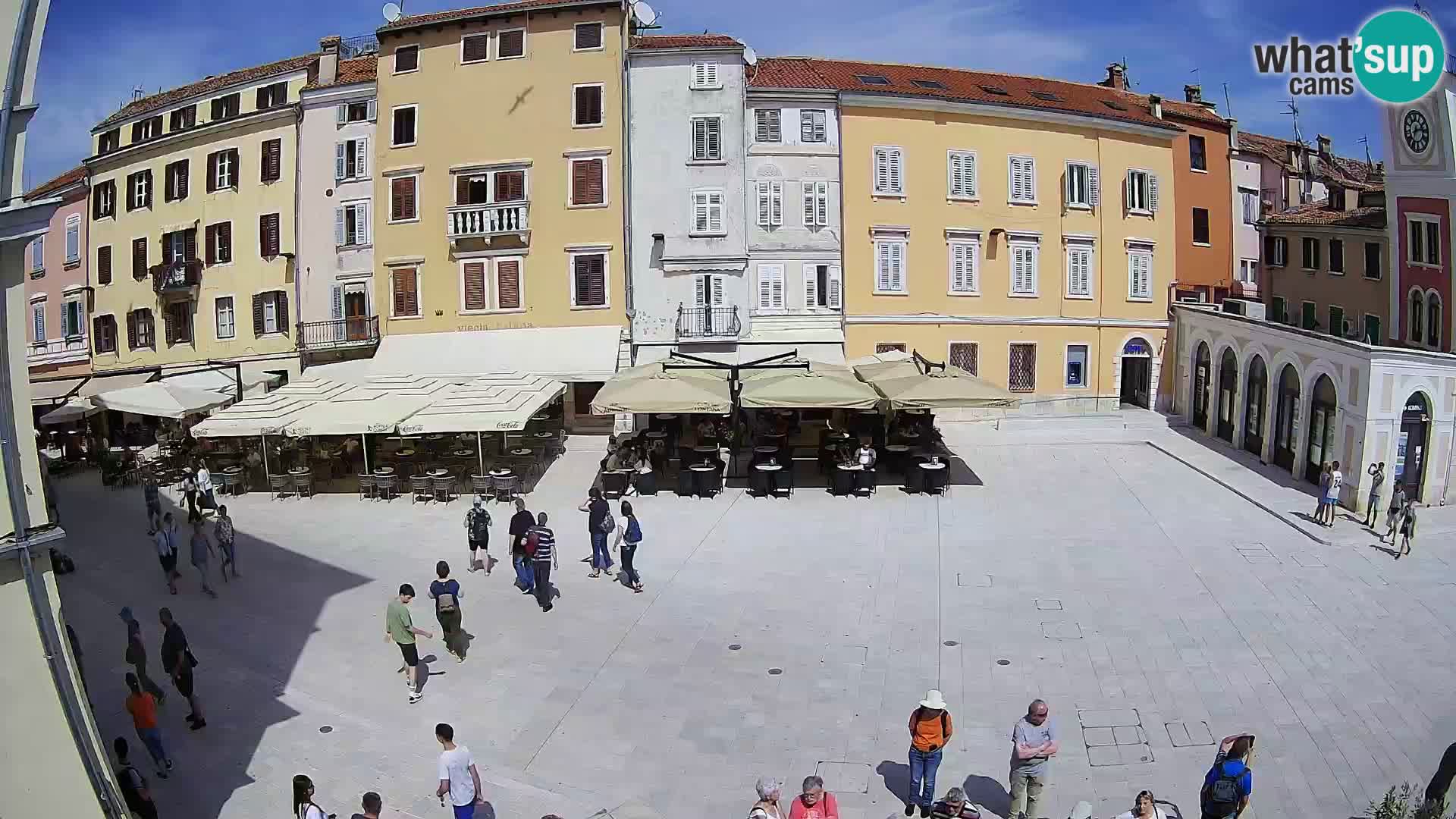 Spletna kamera Rovinj Center – Glavni trg