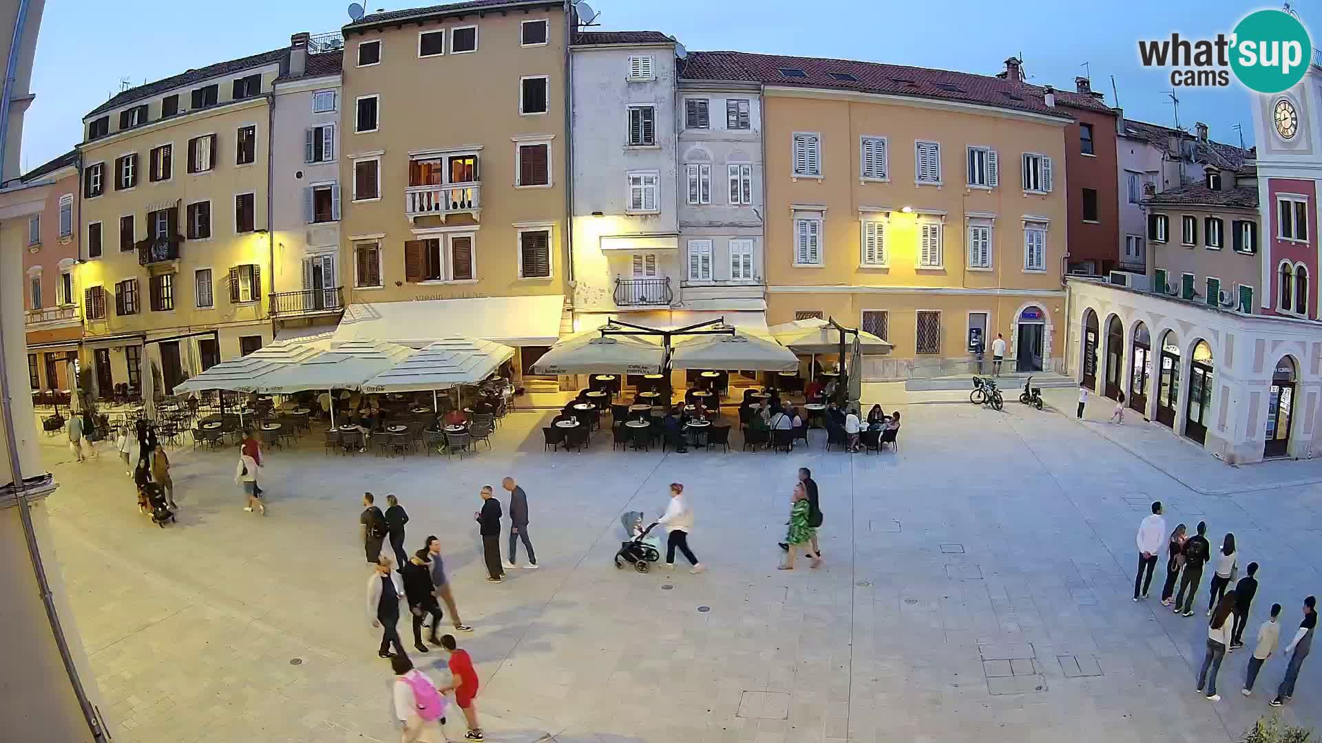 Webcam Rovinj Centar – glavni trg