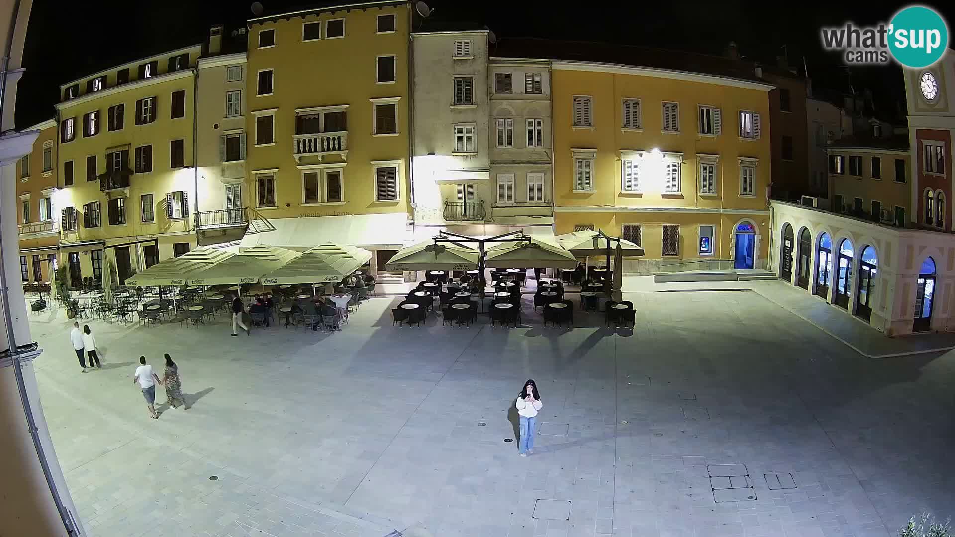 Webcam Rovinj Zentrum – Hauptplatz in Echtzeit