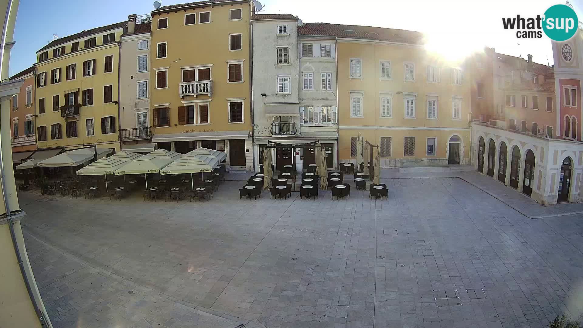 Webcam Rovinj Centar – glavni trg