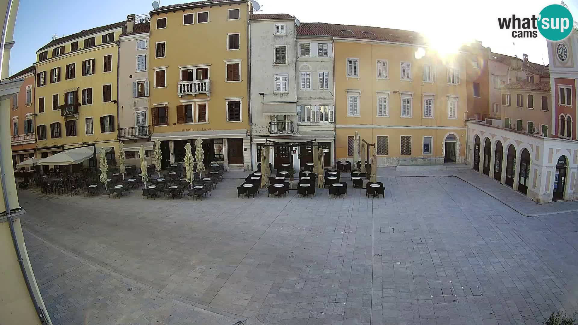 Webcam Rovinj Center – Plaza Principal