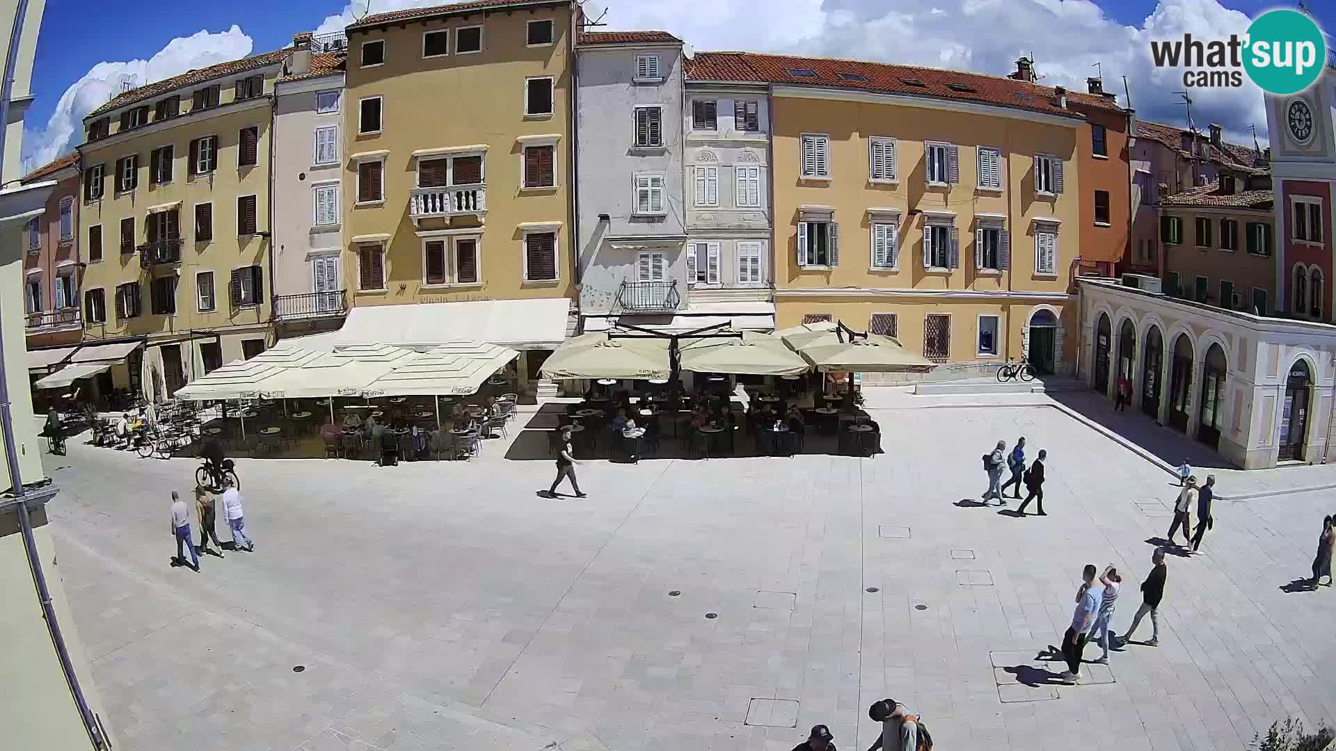 Webcam Rovinj Centar – glavni trg