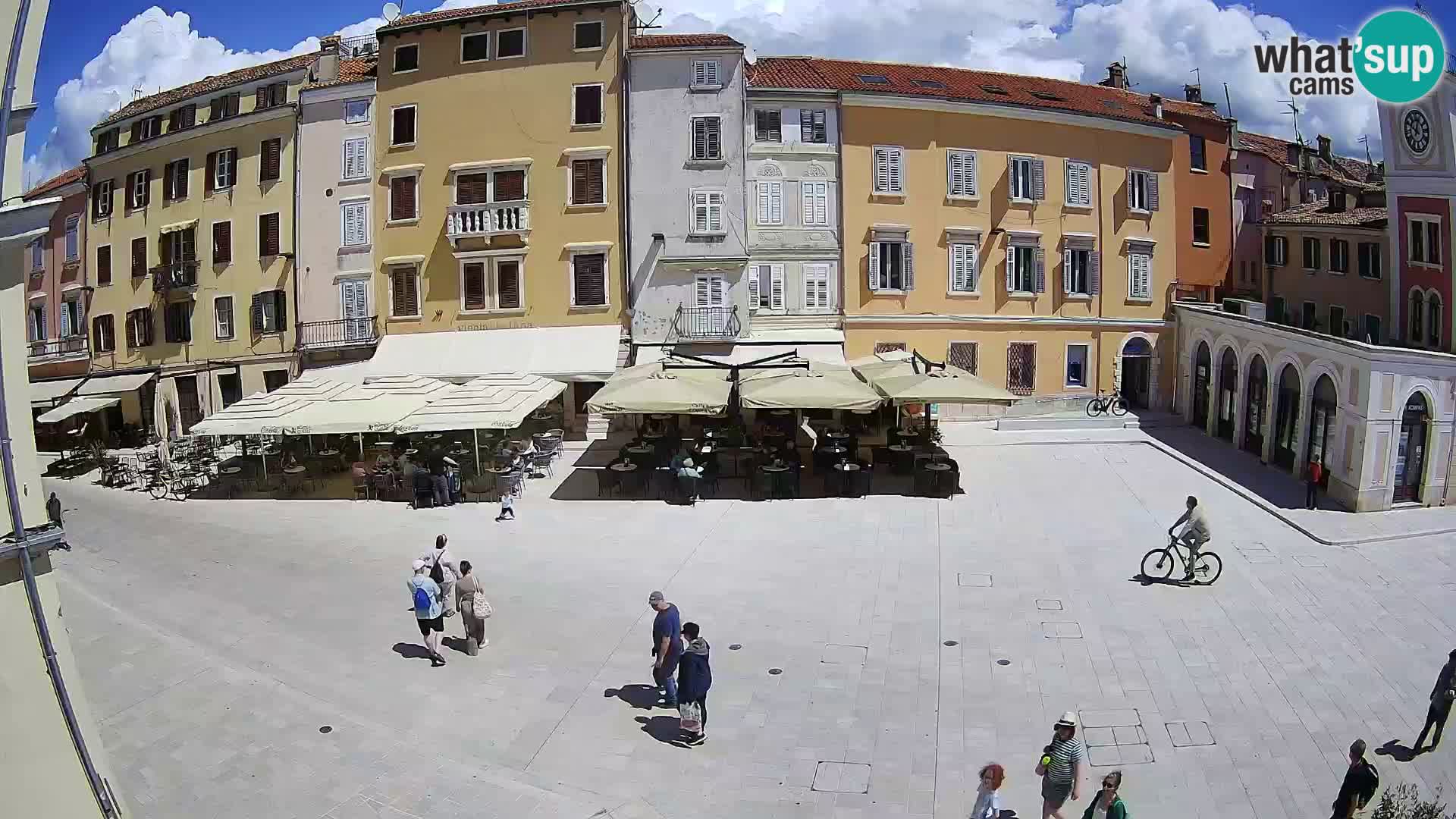 Rovinj Center Webcam – Main Square