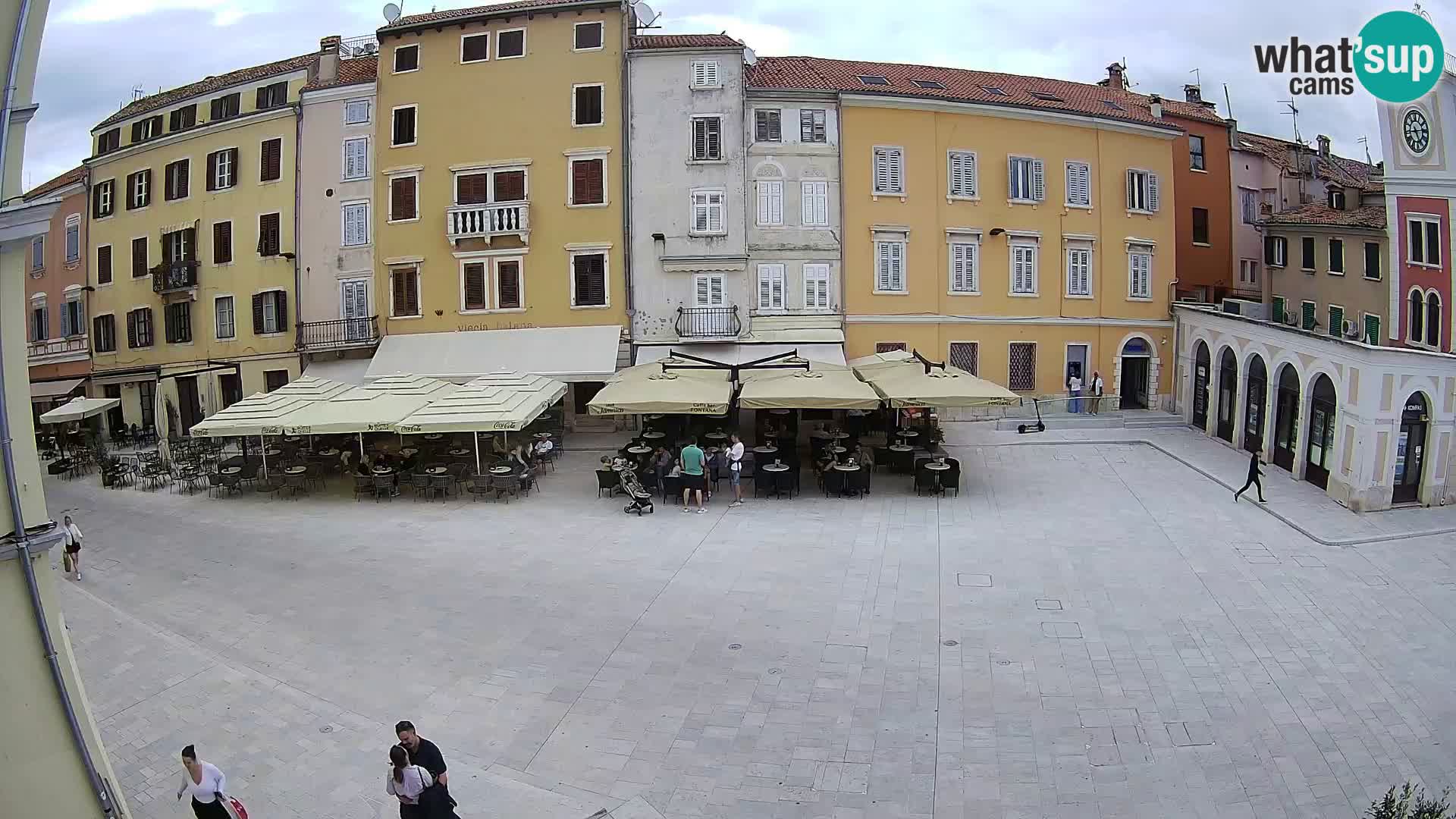 Webcam Rovinj Centre – Place Principale