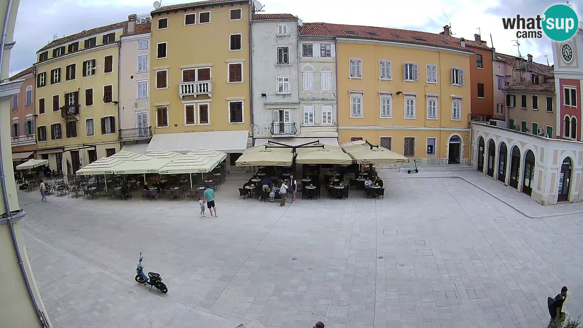 Webcam Rovinj Centre – Place Principale