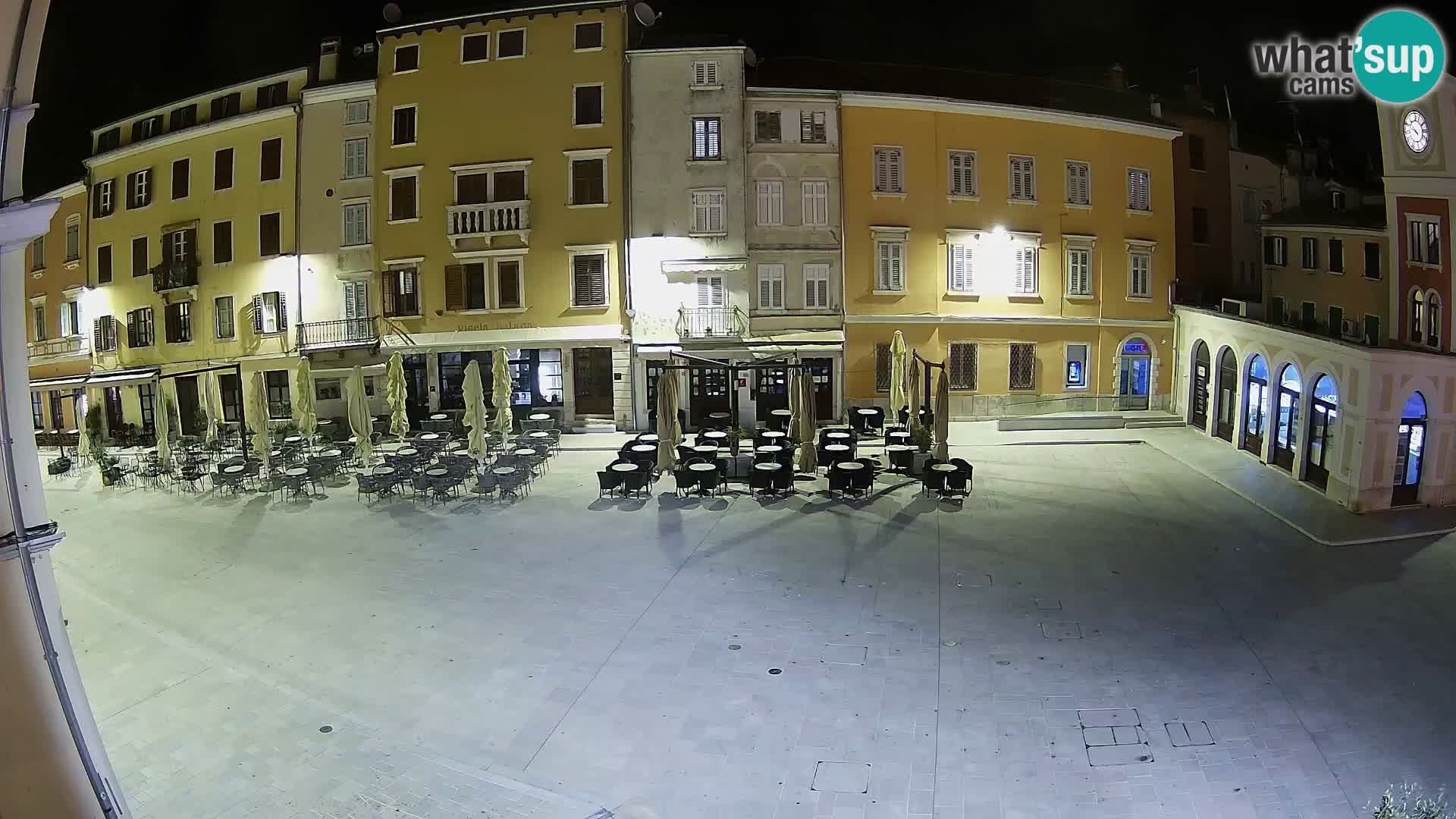 Webcam Rovinj Zentrum – Hauptplatz in Echtzeit