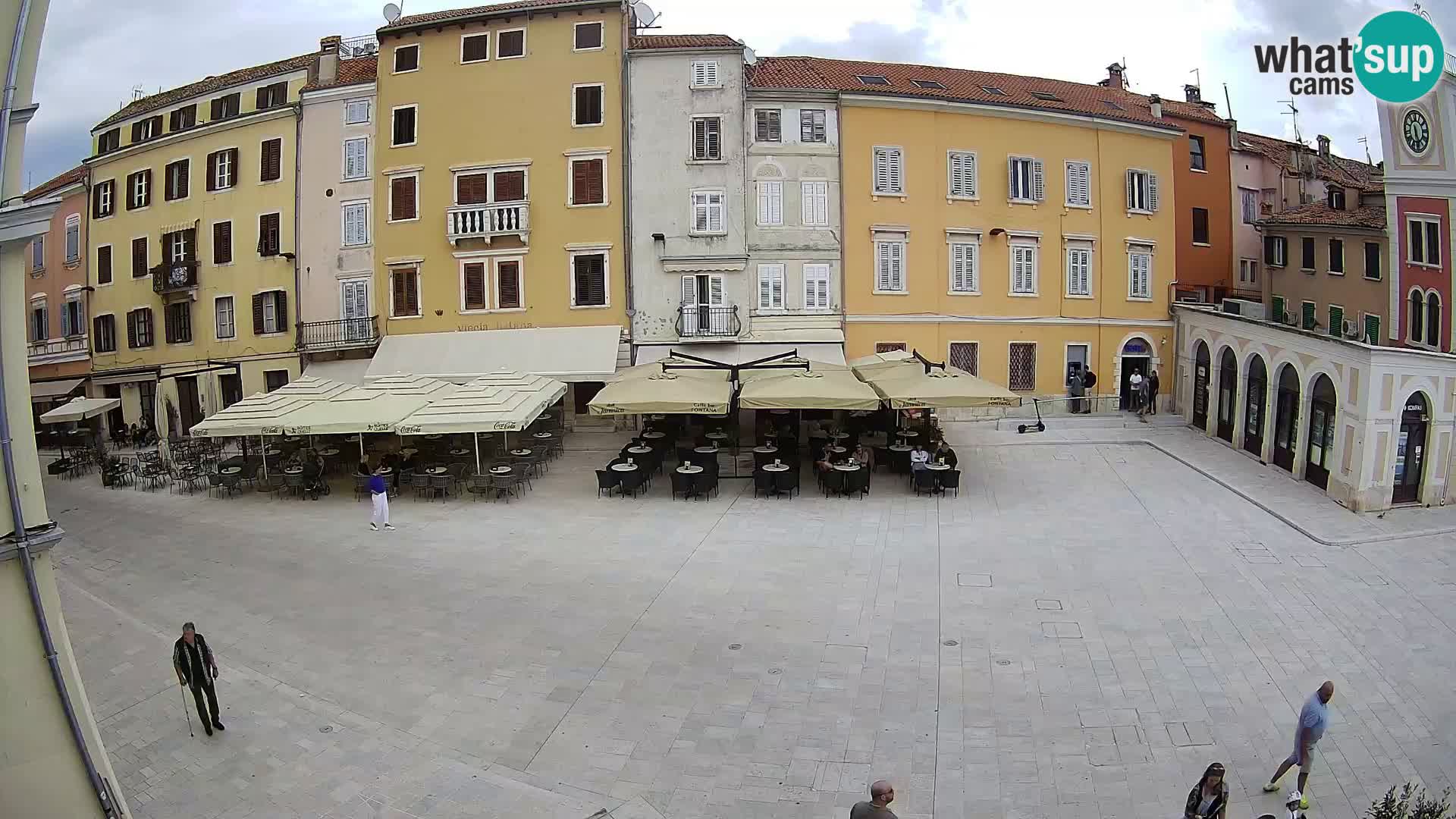 Webcam Rovinj Centre – Place Principale