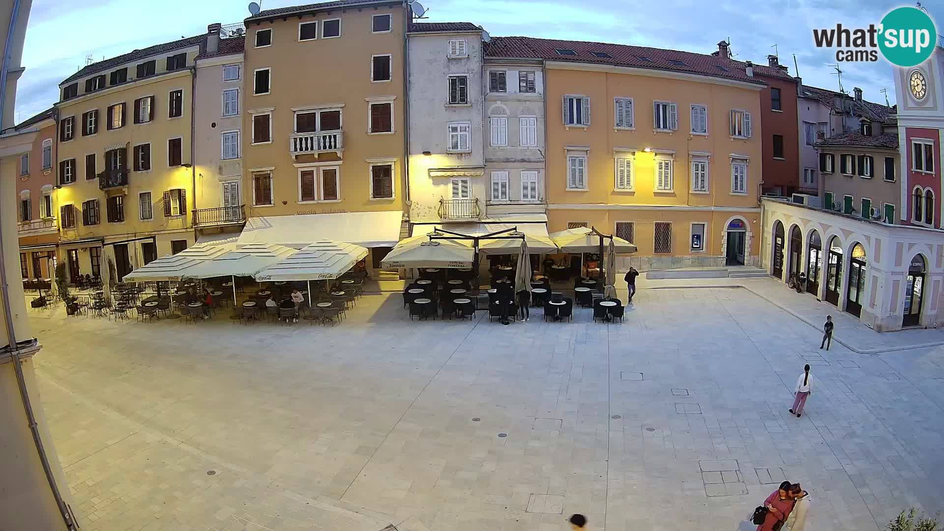 Webcam Rovinj Center – Plaza Principal