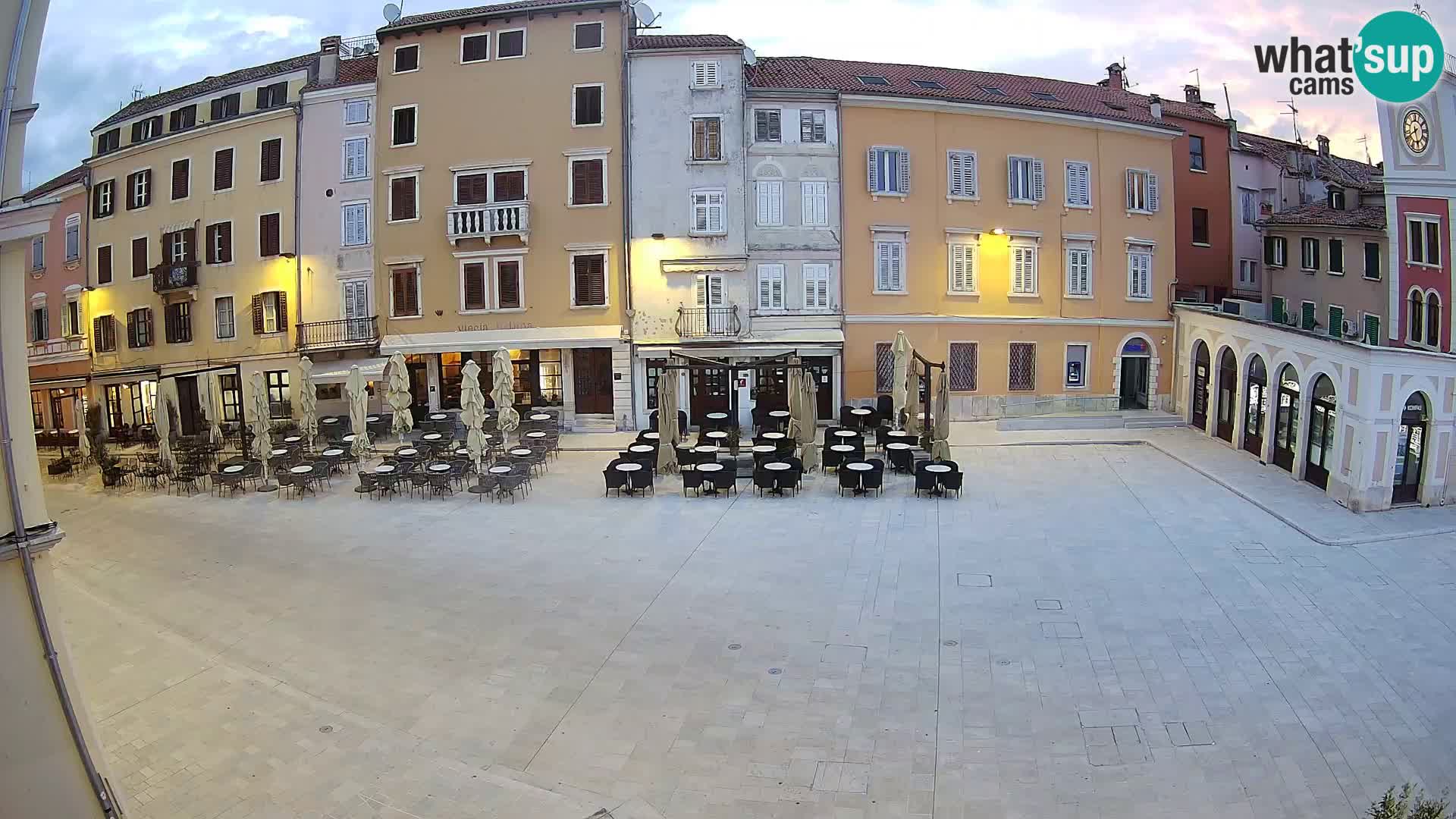 Webcam Rovinj Centre – Place Principale